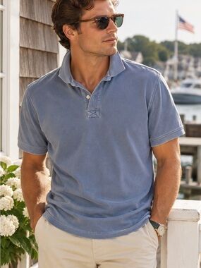 Vintage J.Crew Always 100% Cotton Golf Polo Shirt – Men’s Medium